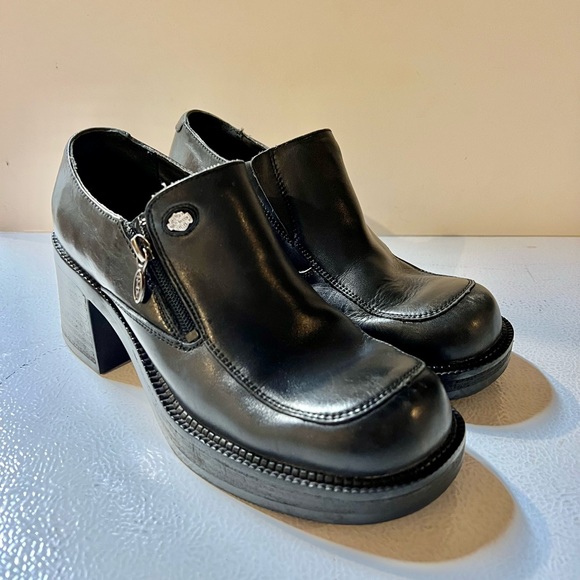 Harley Davidson Ankle Riding Boots, Size 9 - Picture 1 of 8